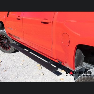 Chevy Silverado Side Steps - Power Running Boards - Dual Motor - Crew Cab - 2007-2014